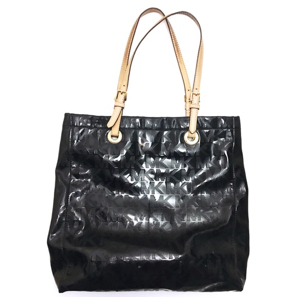MICHAEL Michael Kors Handbags - Michael Kors shoulder bag glossy black logo